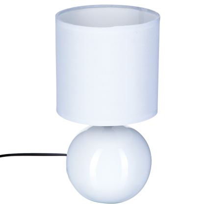 Atmosphera - Stolní lampa TIMÉO 1xE14/60W/230V lesklá bílá