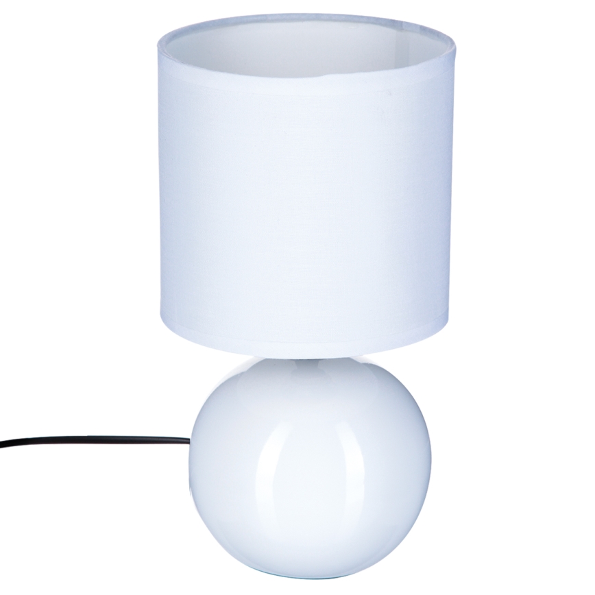 Atmosphera - Stolní lampa TIMÉO 1xE14/60W/230V lesklá bílá