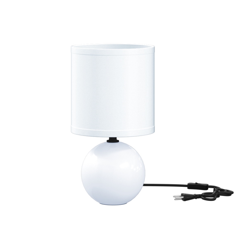 Atmosphera - Stolní lampa TIMÉO 1xE14/60W/230V lesklá bílá