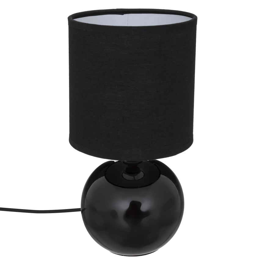 Atmosphera - Stolní lampa TIMÉO 1xE14/60W/230V lesklá černá