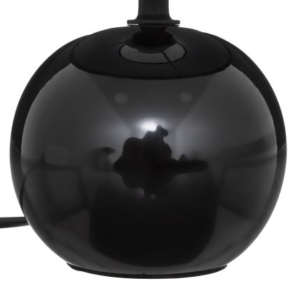 Atmosphera - Stolní lampa TIMÉO 1xE14/60W/230V lesklá černá