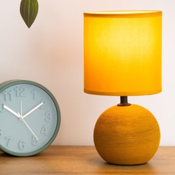 Atmosphera - Stolní lampa TIMÉO 1xE14/60W/230V oranžová