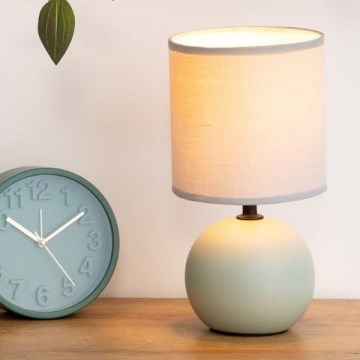 Atmosphera - Stolní lampa TIMÉO 1xE14/60W/230V šedá