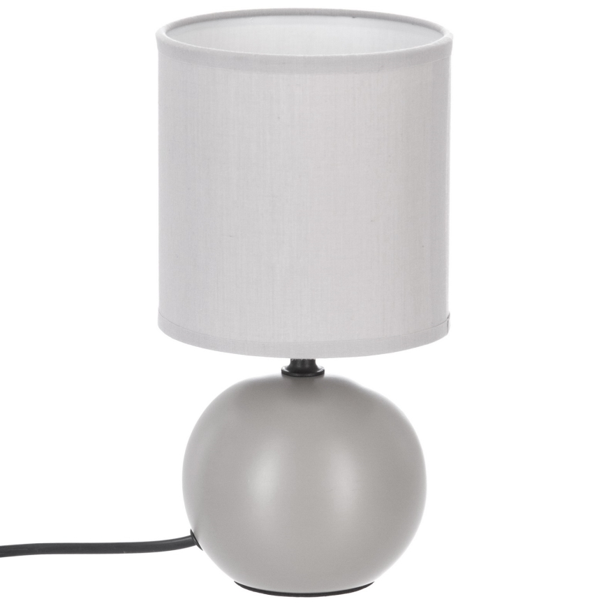 Atmosphera - Stolní lampa TIMÉO 1xE14/60W/230V šedá