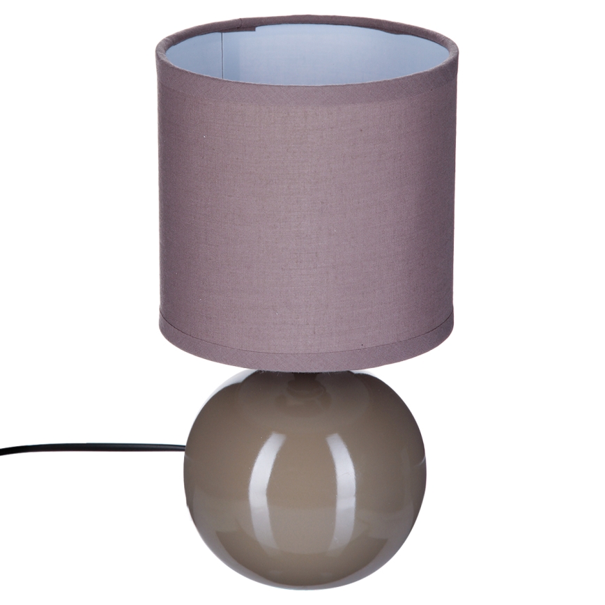 Atmosphera - Stolní lampa TIMÉO 1xE14/60W/230V taupe