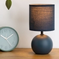 Atmosphera - Stolní lampa TIMÉO 1xE14/60W/230V tmavě modrá