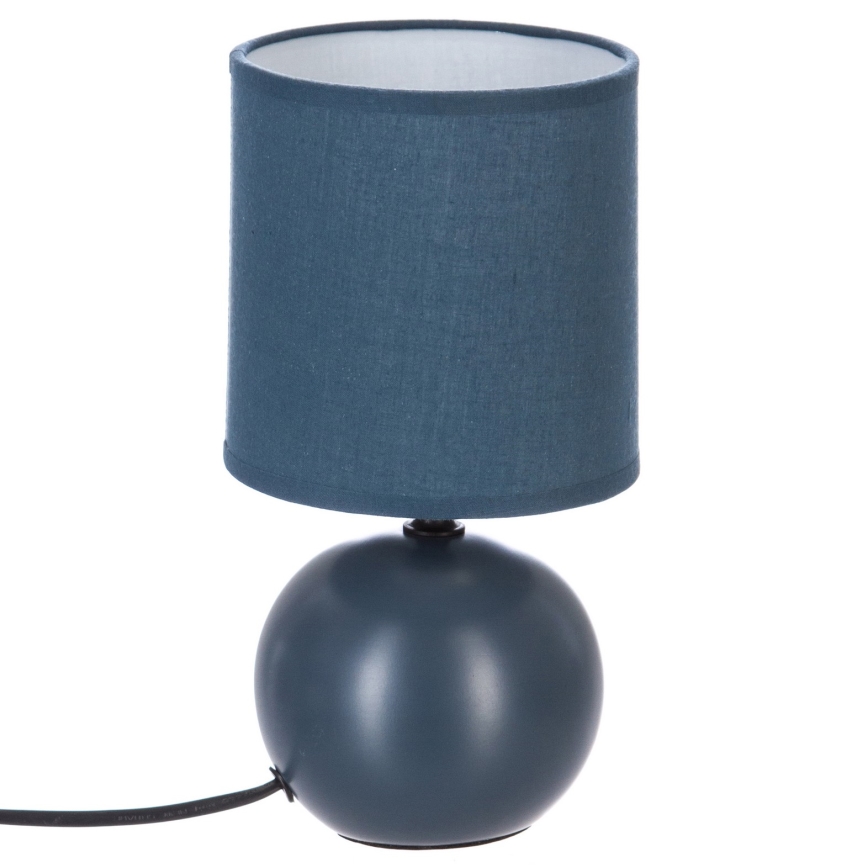 Atmosphera - Stolní lampa TIMÉO 1xE14/60W/230V tmavě modrá