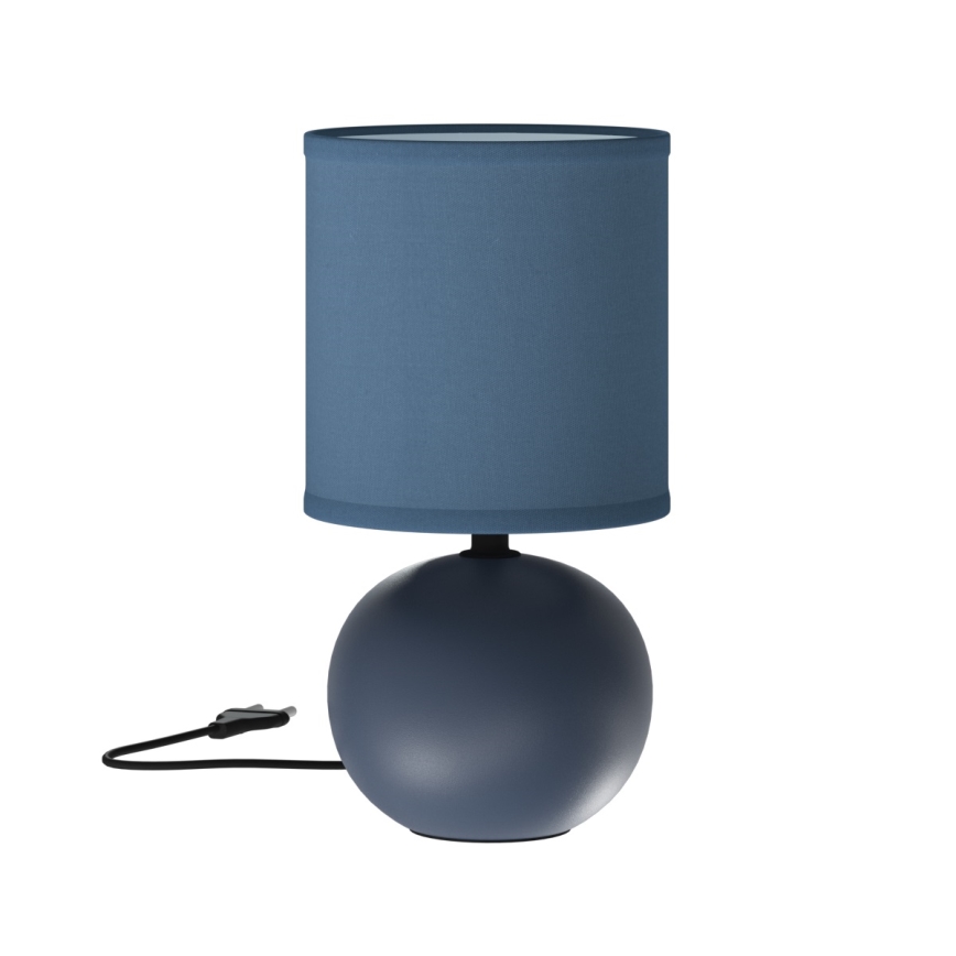 Atmosphera - Stolní lampa TIMÉO 1xE14/60W/230V tmavě modrá