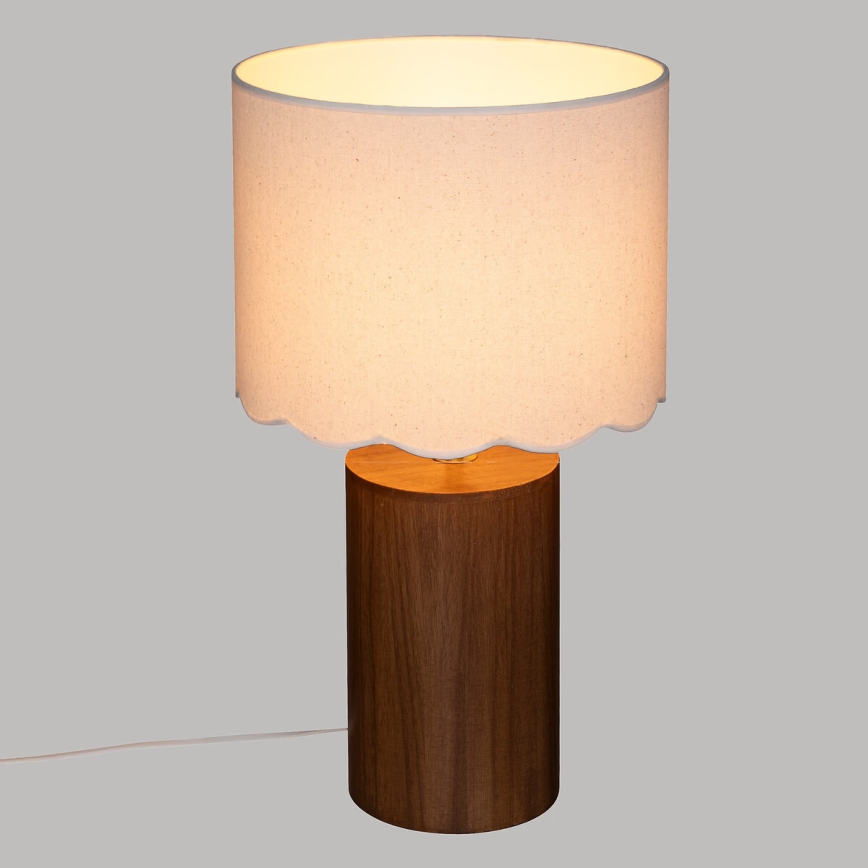 Atmosphera - Stolní lampa VANIA 1xE27/40W/230V borovice