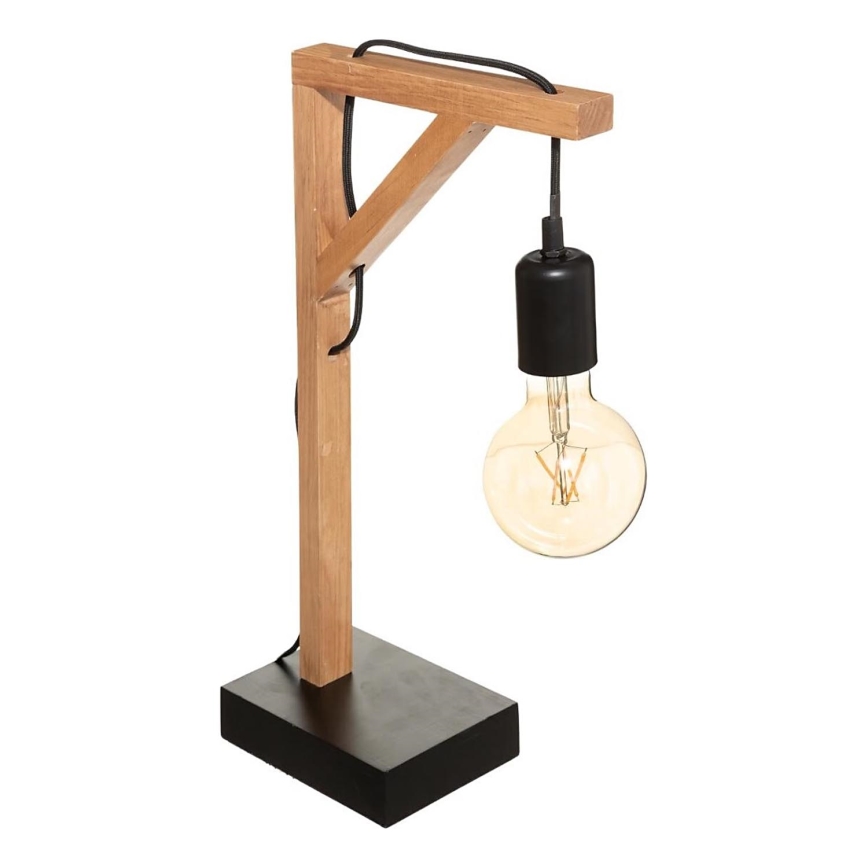Atmosphera - Stolní lampa WILD 1xE27/25W/230V borovice