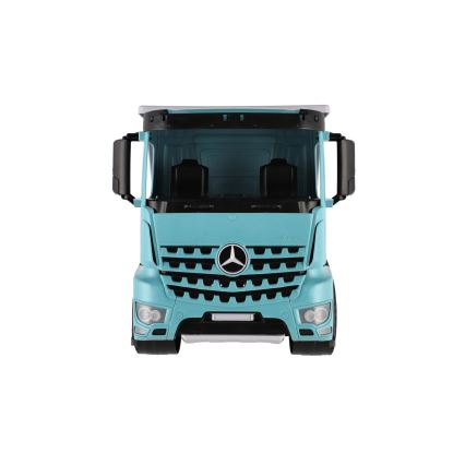Auto sklápěč Mercedes GIGA TRUCKS 65 cm modrá/šedá