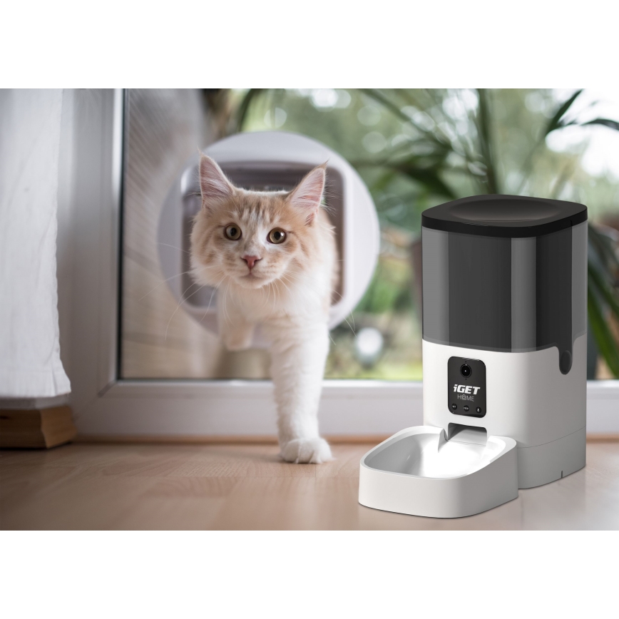 Automatický dávkovač krmiva s mikrofonem a kamerou 6l/230V Wi-Fi