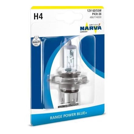 Autožárovka H4 P43t-38/60/55W/12V - Narva 48677RPNVAB1
