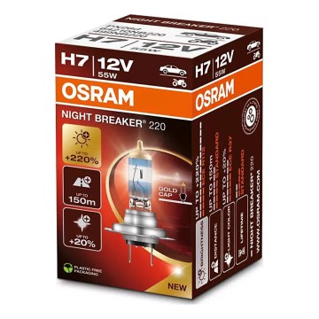 Autožárovka NIGHT BREAKER H7 PX26d/55W/12V - Osram
