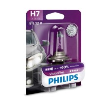 Autožárovka Philips VISIONPLUS 12972VPB1  H7 PX26d/55W/12V