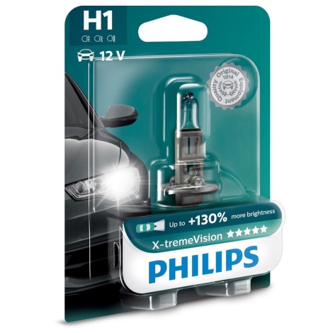 Autožárovka Philips X-TREME VISION 12258XVB1 H1 H1 P14,5s/55W/12V 3500K