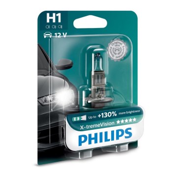 Autožárovka Philips X-TREME VISION 12258XVB1 H1 P14,5s/55W/12V 3500K