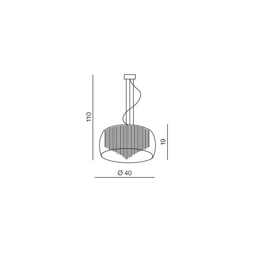Azzardo AZ0999 - Lustr na lanku REGO 5xG9/40W/230V