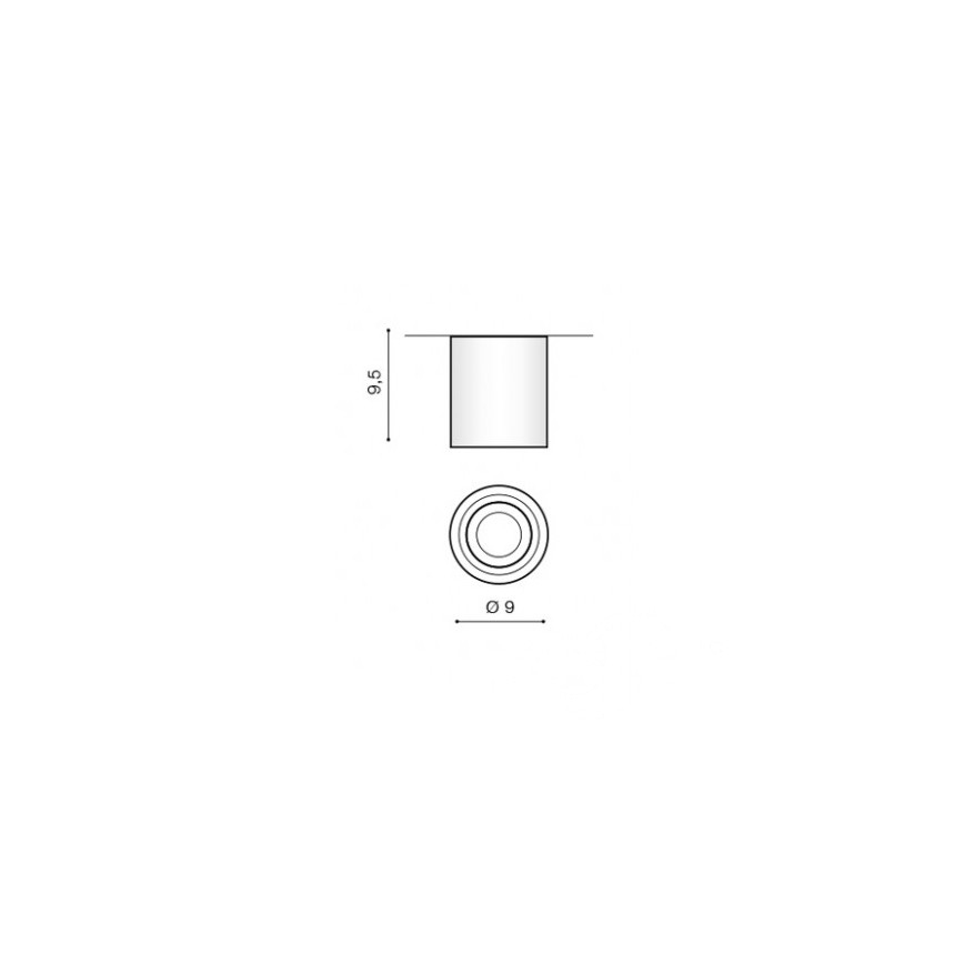 Azzardo AZ2690 - Koupelnové stropní svítidlo BRANT 1xGU10/50W/230V IP44