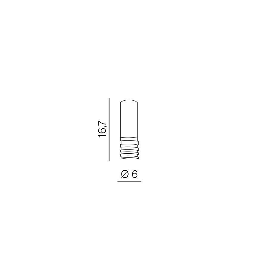 Azzardo AZ3125 - Stropní svítidlo LOCUS 1xGU10/35W/230V
