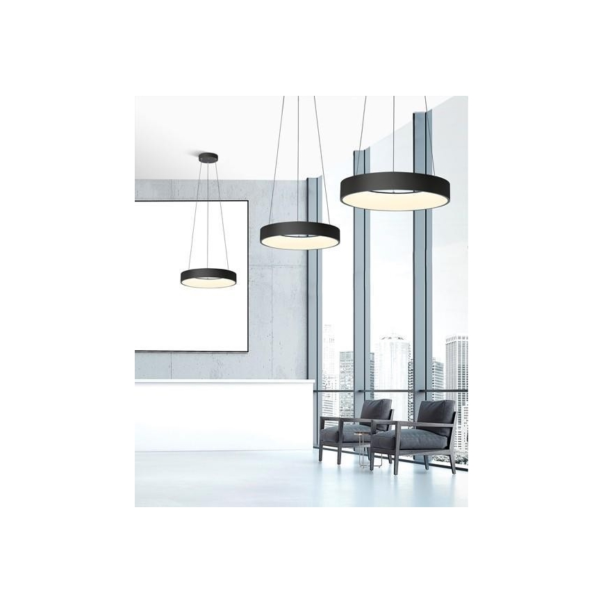 Azzardo AZ3449 - LED Stmívatelný lustr na lanku SOVANA LED/80W/230V + dálkové ovládání