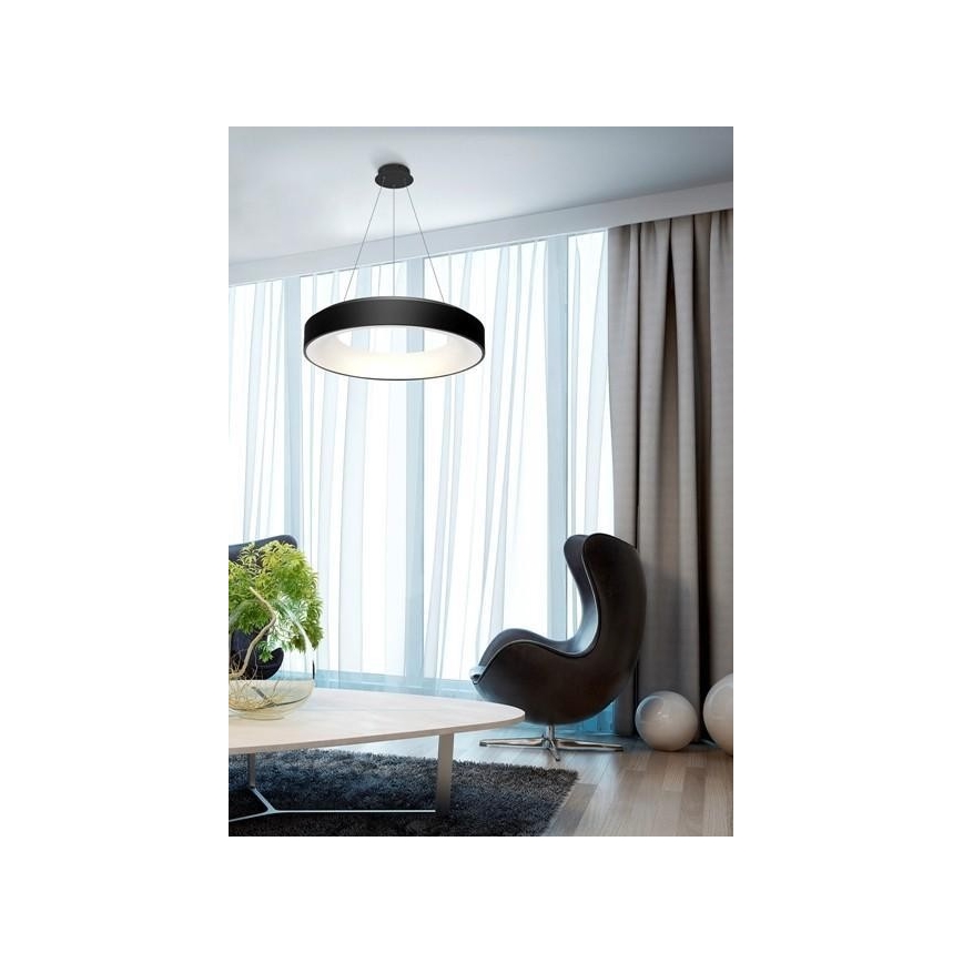 Azzardo AZ3449 - LED Stmívatelný lustr na lanku SOVANA LED/80W/230V + dálkové ovládání