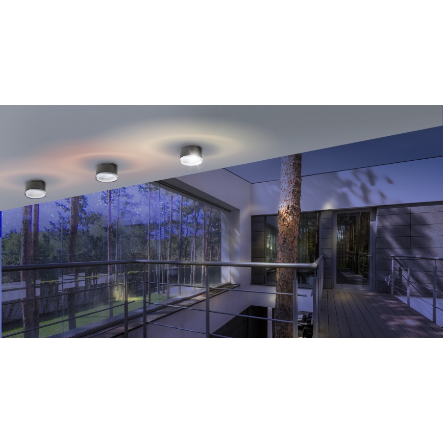 Azzardo AZ4333 - LED Venkovní stropní svítidlo APULIA LED/10W/230V IP54