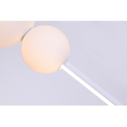 Azzardo AZ4426 - LED Stmívatelný lustr na lanku SANDRA LED/48W/230V bílá