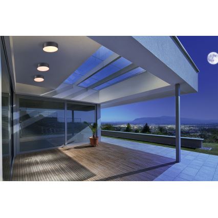 Azzardo AZ4490 - LED Venkovní stropní svítidlo CASPER LED/15W/230V IP54 kulatý