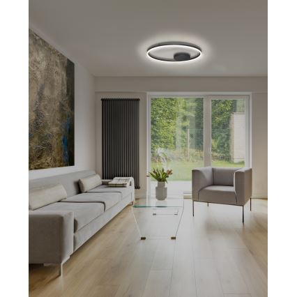 Azzardo AZ4703 - LED Stropní svítidlo HALO LED/55W/230V černá