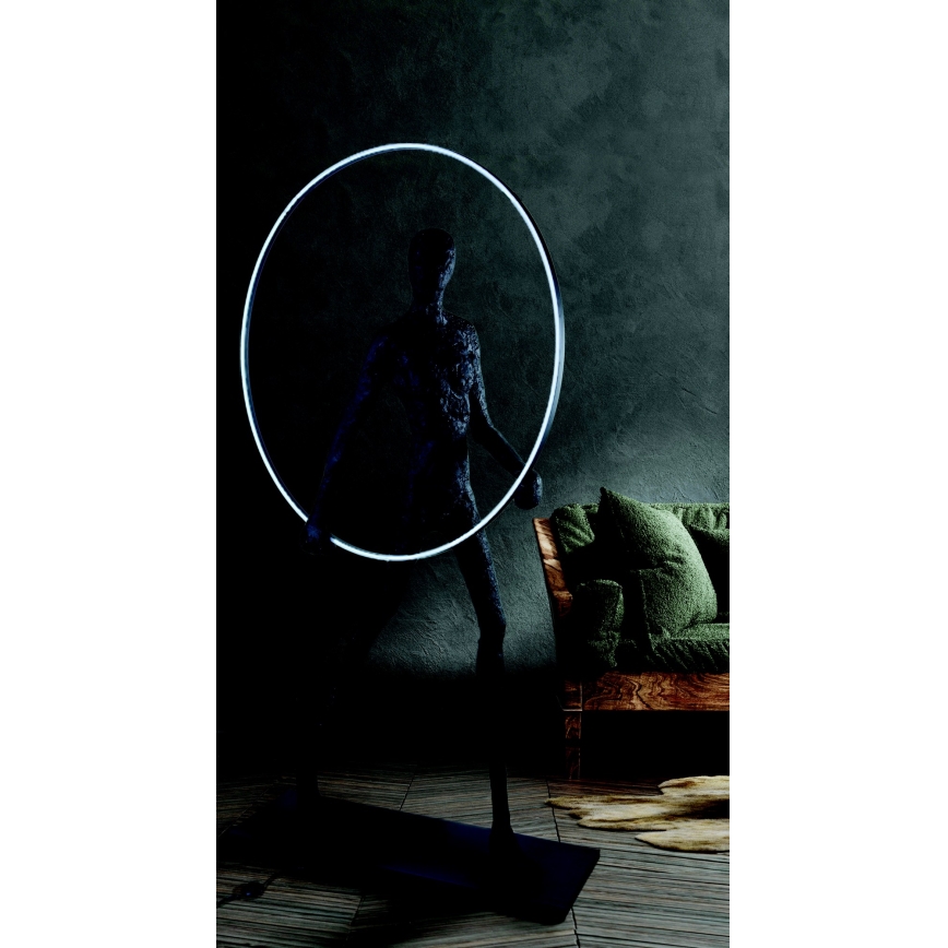 Azzardo AZ4984 - LED Stojací lampa ATLAS LED/30W/230V 214 cm pryskyřice