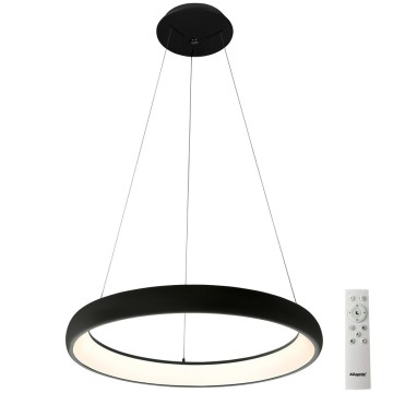 Azzardo AZ5063 - LED Stmívatelný lustr na lanku ANTONIO LED/50W/230V černá + dálkové ovládání