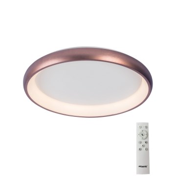 Azzardo AZ5068 - LED Stmívatelné stropní svítidlo ANTONIO LED/32W/230V hnědá + dálkové ovládání