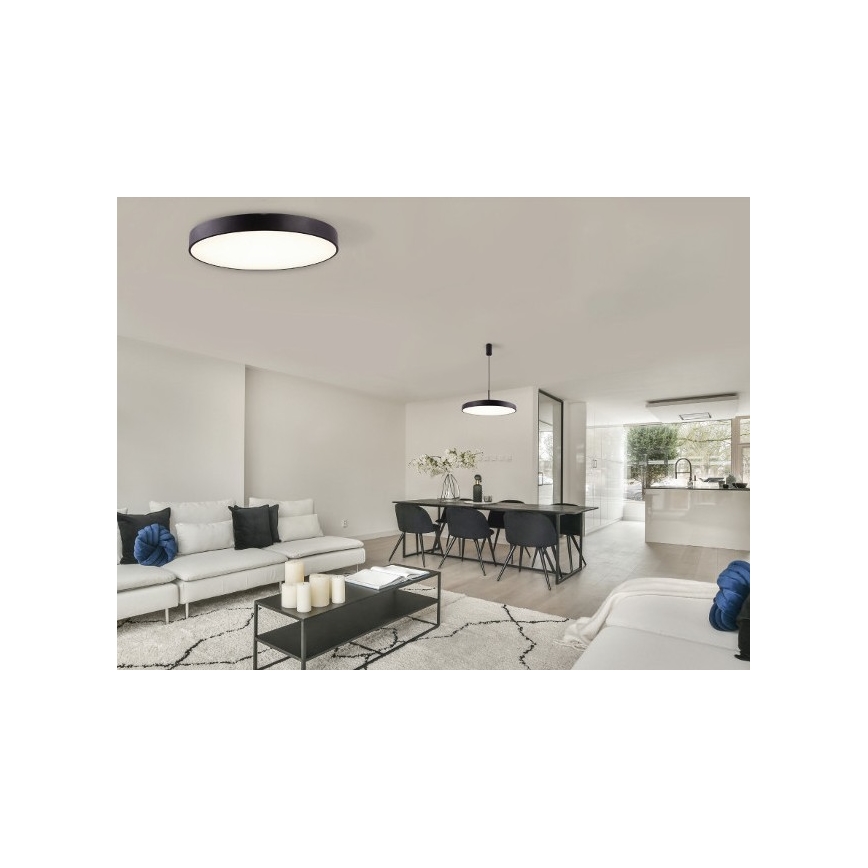 Azzardo AZ5082 - LED Stmívatelné stropní svítidlo MARCELLO LED/60W/230V černá