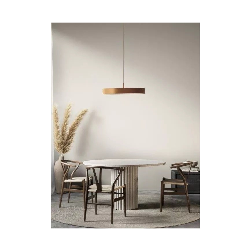 Azzardo AZ5089 - LED Stmívatelný lustr na lanku MARCELLO LED/30W/230V zlatá + dálkové ovládání