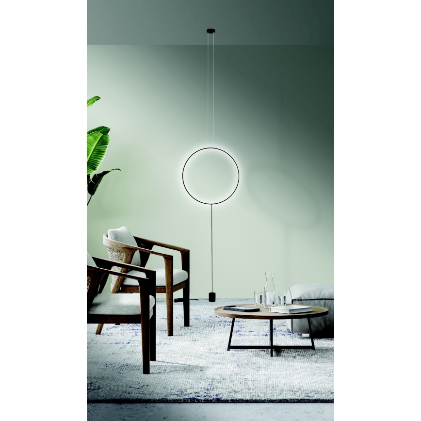 Azzardo AZ5264 - LED Stmívatelný lustr na lanku CODUTTI LED/28W/230V černá