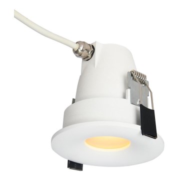 Azzardo AZ5389 - Koupelnové podhledové svítidlo ROMOLO 1xGU10/50W/230V IP65 bílá