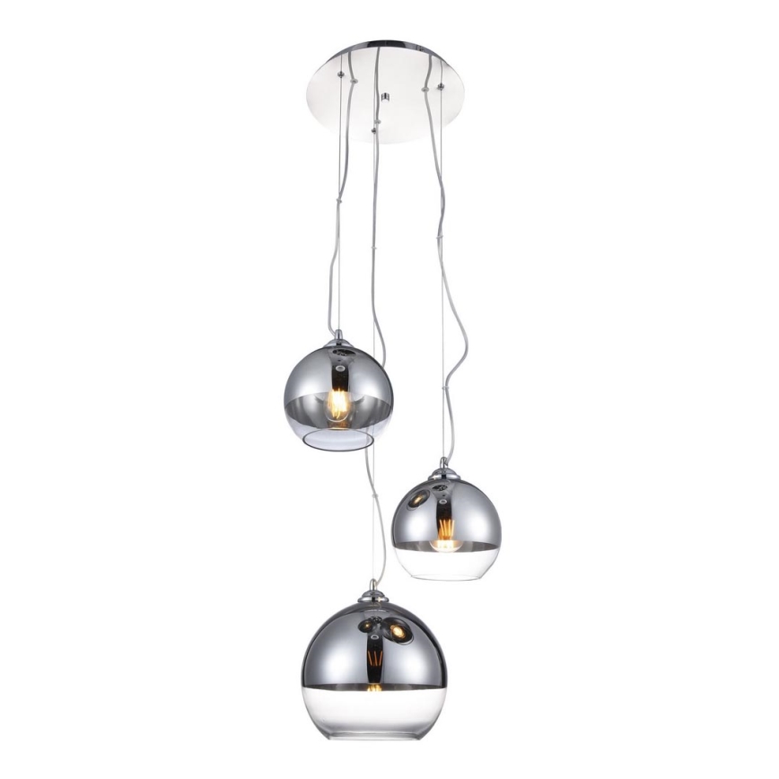 Azzardo - Náhradní sklo k lustru BALL - malé pr. 18 cm