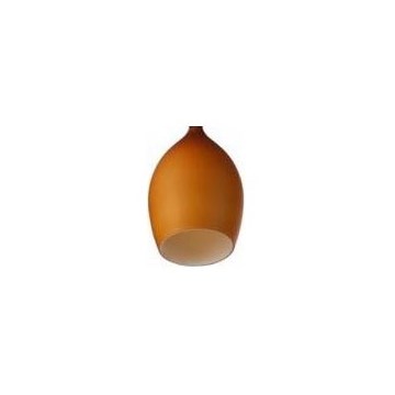 Azzardo - Náhradní sklo k lustru IZZA - žlutá pr. 13 cm