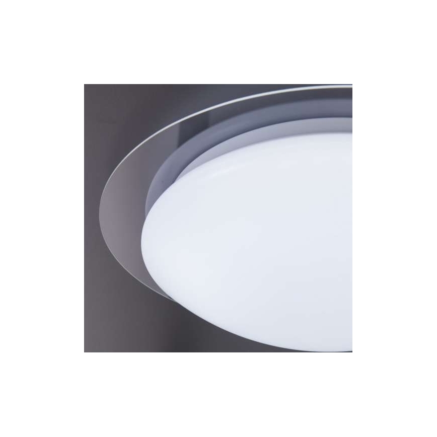 B.K.Licht BKL1025 - LED RGB Stmívatelné koupelnové stropní svítidlo ASKELLA LED/12W/230V IP44 + dálkové ovládání