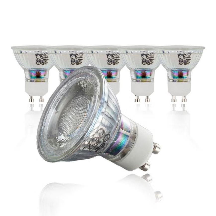 B.K.Licht - SADA 10x LED Žárovka GU10/5W/230V 3000K