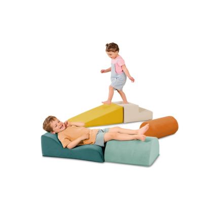 B-Toys - Dětské pěnové kostky MAXI WONDERSHAPES 5 ks