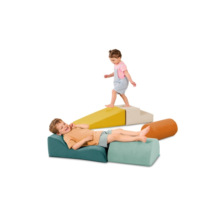 B-Toys - Dětské pěnové kostky MAXI WONDERSHAPES 5 ks