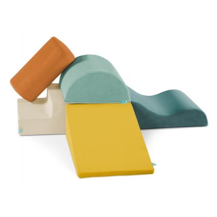 B-Toys - Dětské pěnové kostky MAXI WONDERSHAPES 5 ks