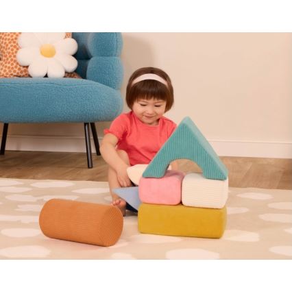 B-Toys - Dětské pěnové kostky TUMBLE-Y 8 ks