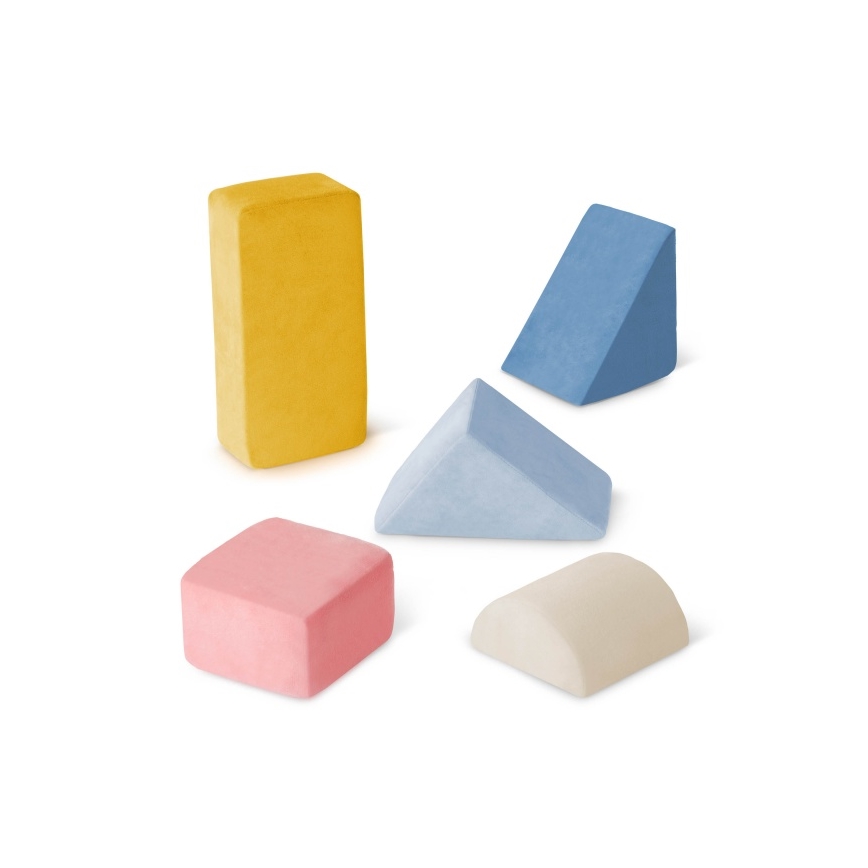 B-Toys - Dětské pěnové kostky TUMBLE-Y 8 ks