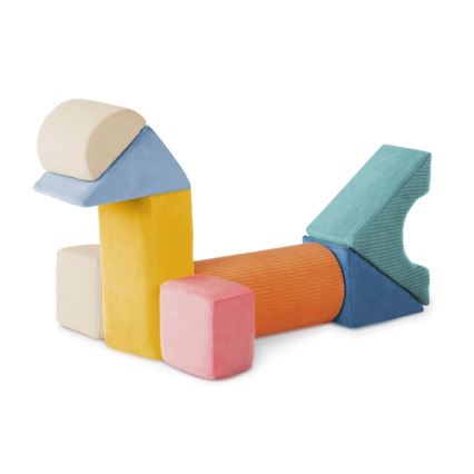 B-Toys - Dětské pěnové kostky TUMBLE-Y 8 ks