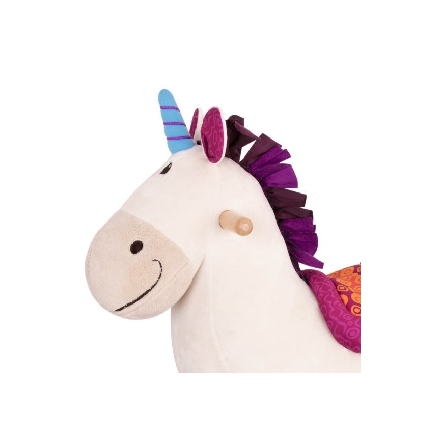 B-Toys - Houpací jednorožec DILLY DALLY topol