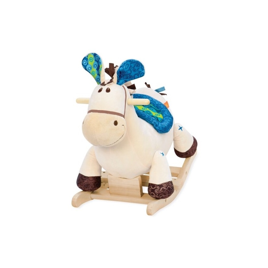 B-Toys - Houpací kůň BANJO topol