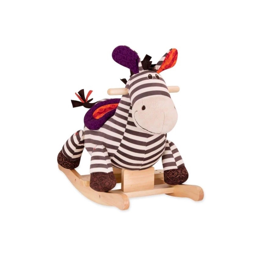 B-Toys - Houpací zebra KAZOO topol